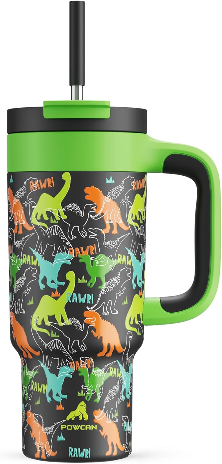 <a href="https://amzn.to/3H4Byw0">24 oz Kids Tumbler with Straw for Boys: Leakproof, Cold for 26 Hrs, Hot for 10 Hrs, Durable Handle, Insulated Stainless Steel Cup for Daycare, School,...<br></a>