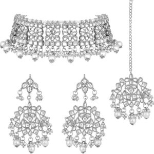 Aheli Elegant Indian Faux Kundan Studded