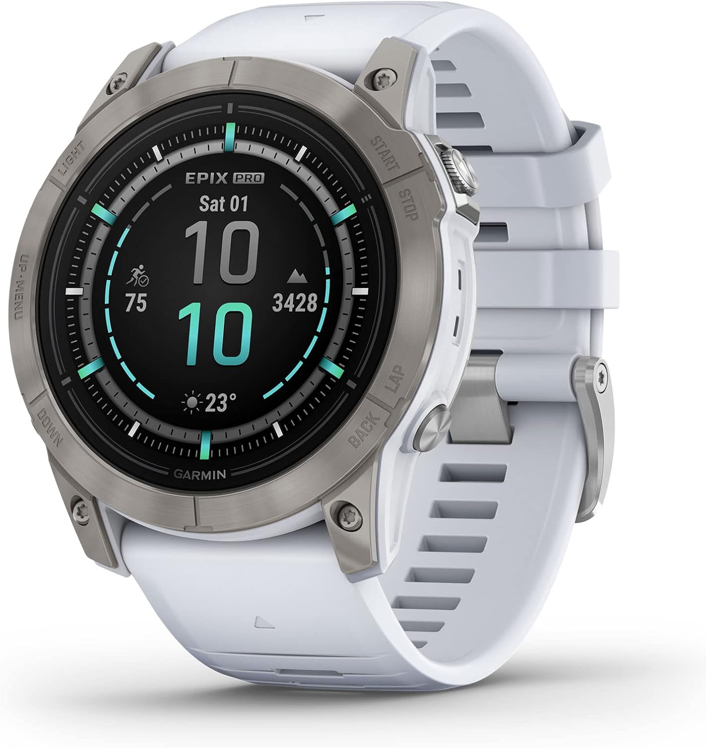 <a href="https://amzn.to/462FEPn">Garmin epix Pro (Gen 2) Sapphire Edition, 51mm, High Performance Smartwatch, Advanced Training Technology, Built-in Flashlight, Whitestone<br></a>