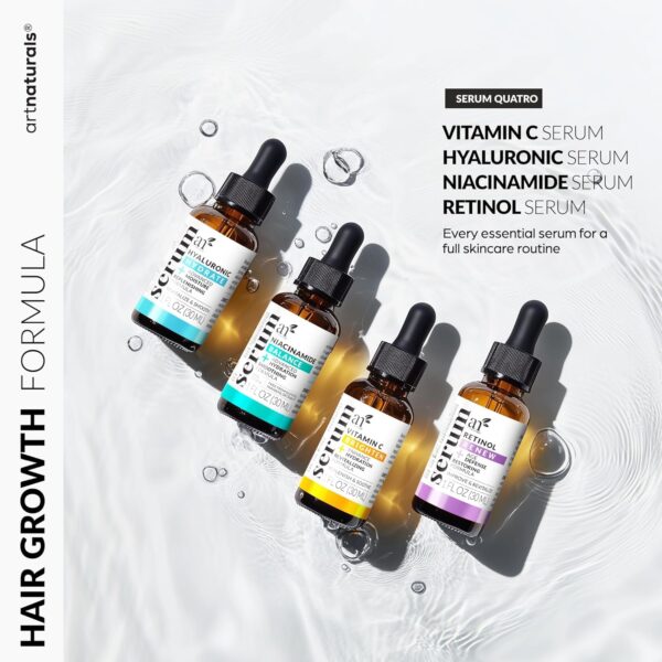 vitamin c serum skin care 4 piece set