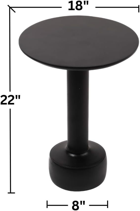 Tribesigns 47-Inch Round Dining Table for 4, Farmhouse Wood Kitchen Table with Gold Metal Base, Circle Dinner Table Dining Room Table for Kitchen, Living Room, Rustic Brown - Image 5