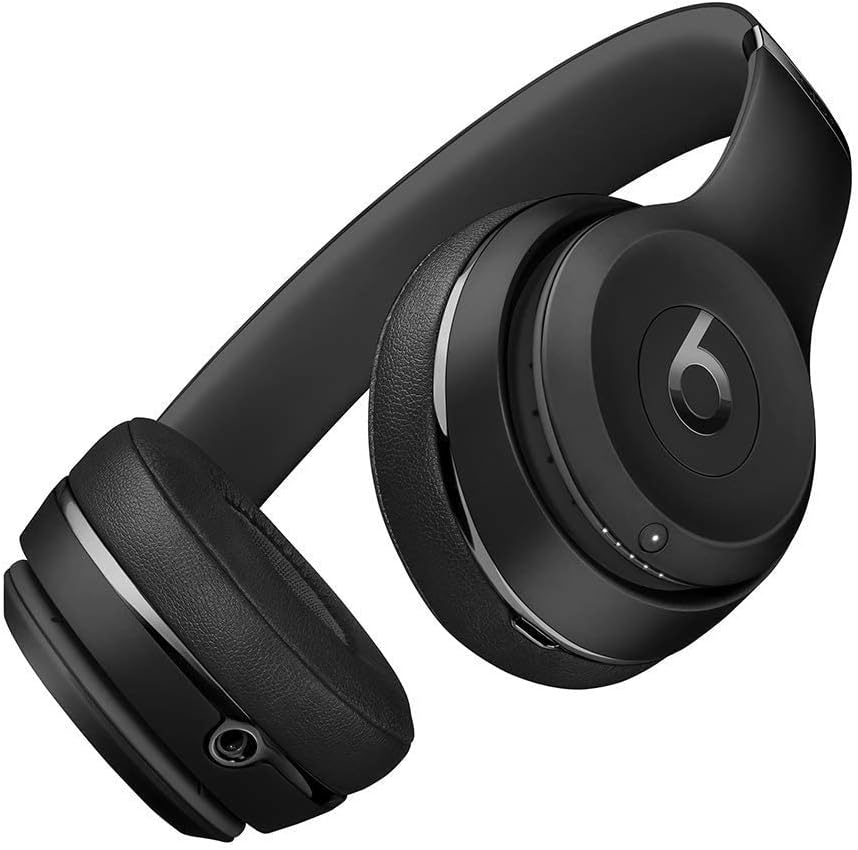 Beats by Dr. Dre Solo3 Wireless On-Ear Headphones - Black (Renewed Premium) - Image 3
