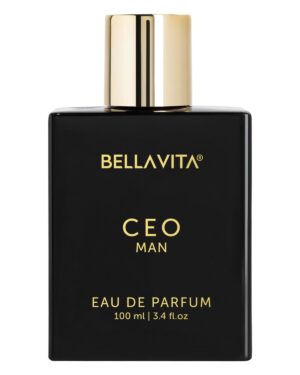 Bella's Vita Luxury CEO Man Eau De Parfum Perfume with Lemon, Lavender, Tonka, Mandarin & Vetiver|Premium, Long Lasting Woody Fragrance for Men, 100 ML