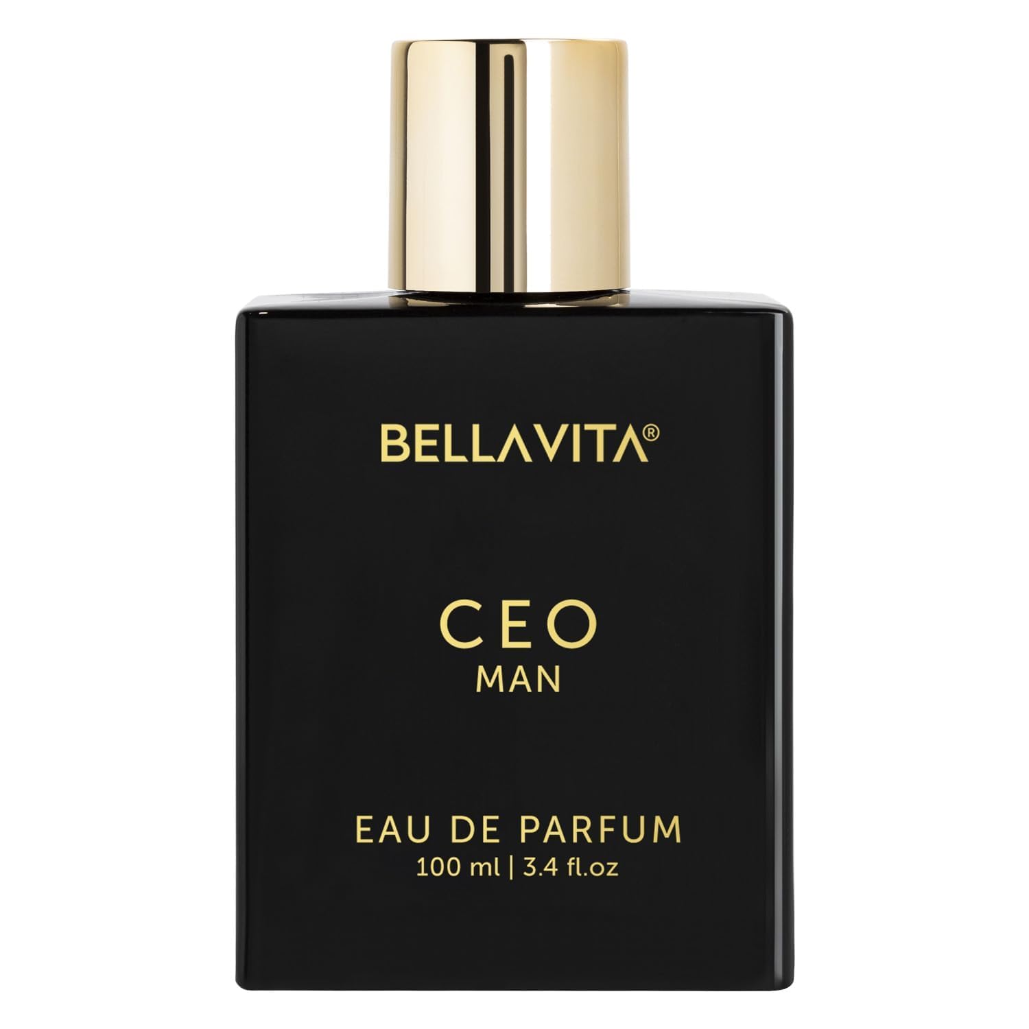 Bella's Vita Luxury CEO Man Eau De Parfum Perfume with Lemon, Lavender, Tonka, Mandarin & Vetiver|Premium, Long Lasting Woody Fragrance for Men, 100 ML