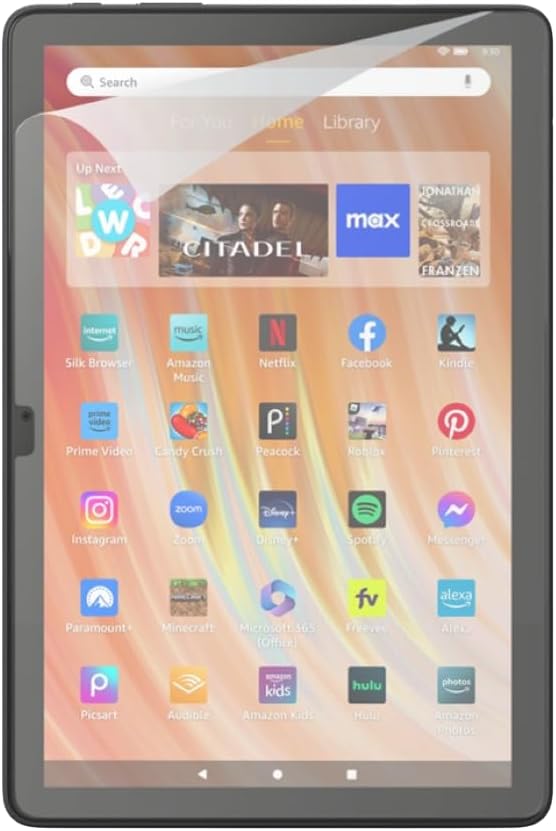 Amazon Fire HD 10 Convenience Bundle with Case and Screen Protector (32GB, Black)