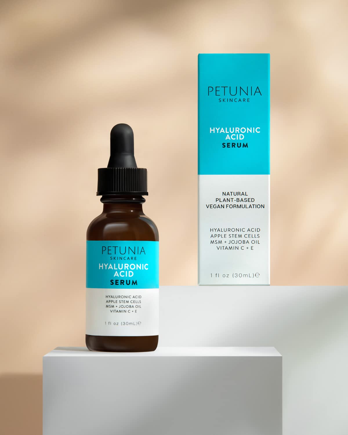 Hyaluronic Acid Serum with Vitamin C For Face, Hydrate and Plump Dry Skin, Boost Collagen, Anti Aging Diminish Fine Lines and Wrinkles, Natural & Organic Vegan Ingredients, 1 fl oz - Image 6