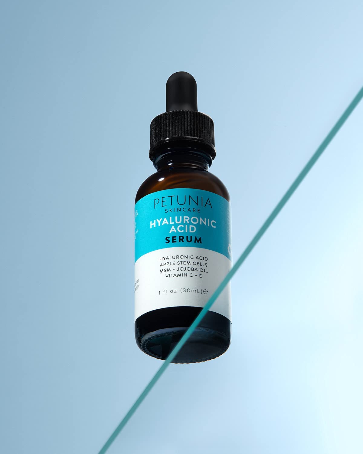 Hyaluronic Acid Serum with Vitamin C For Face, Hydrate and Plump Dry Skin, Boost Collagen, Anti Aging Diminish Fine Lines and Wrinkles, Natural & Organic Vegan Ingredients, 1 fl oz - Image 4