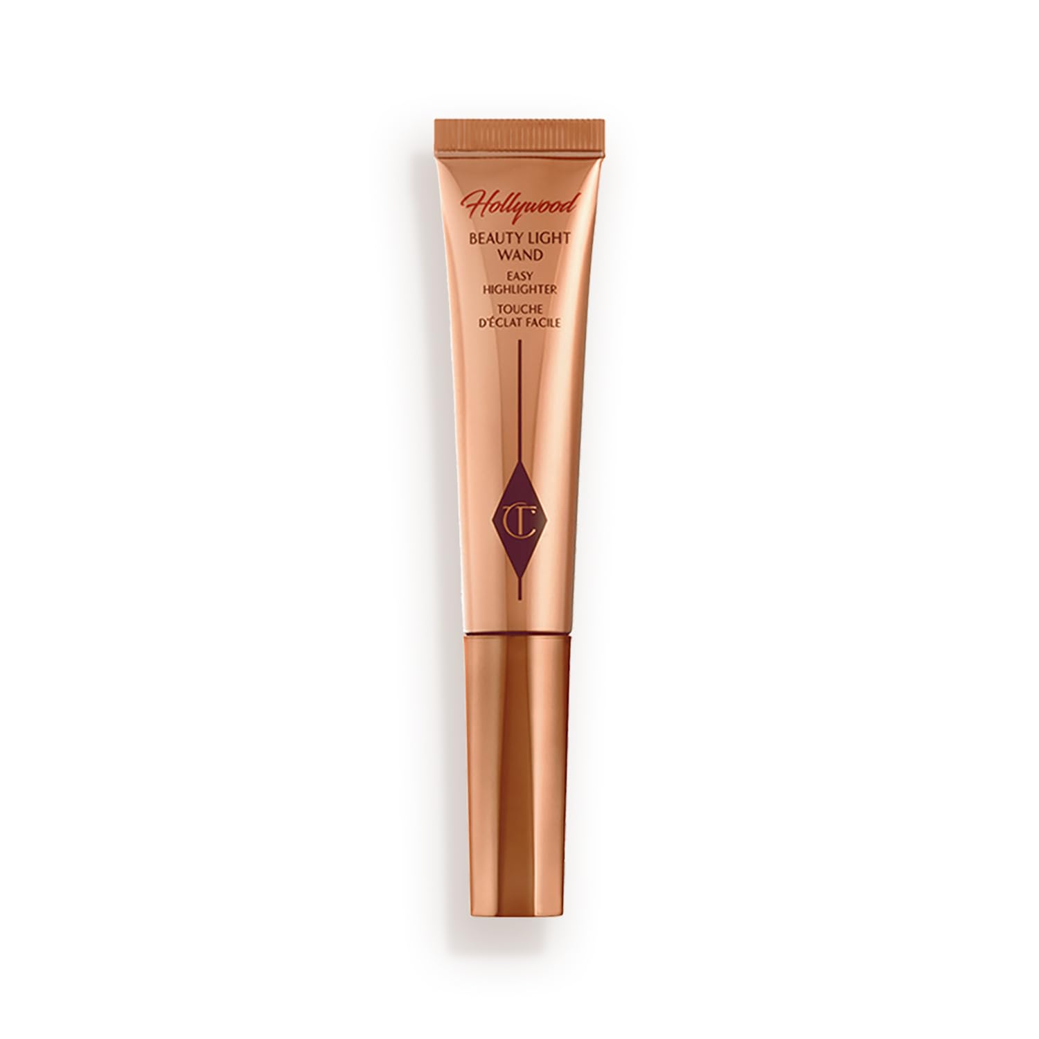 Charlotte Tilbury Beauty Light Wand Liquid Highlighter Makeup - Soft-Focus Highlighter & Blush for Cheeks - Pearlescent, Weightless Radiant Finish
