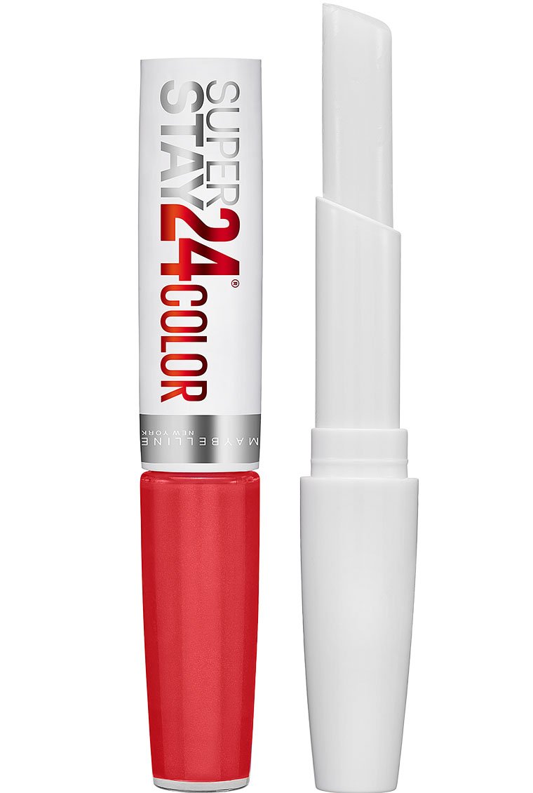Maybelline New York SuperStay 24 2-Step Liquid Lipstick Makeup, Steady Red-Y, 1 kit - Image 10