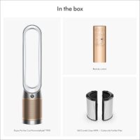 Dyson Purifier Cool Formaldehyde™ TP09 Air Purifier and Fan - White/Gold Large - Image 5