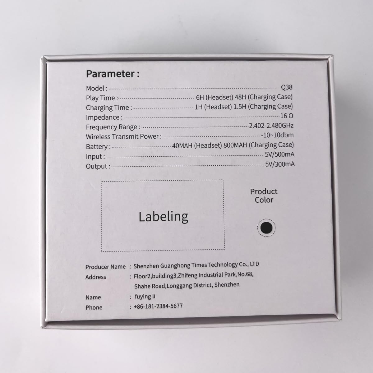 Wireless Earbuds Bluetooth Headphone Sport, Bluetooth 5.3 Earbud 3D HiFi Stereo Over Ear Buds, 48Hrs Earhooks Earphone with Noise Cancelling Mic, IP7 Waterproof Headset for Workout/Running/Gym - Image 7