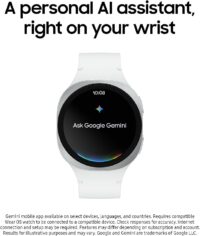 Samsung Galaxy Watch 8 (2025) 40mm Bluetooth Smartwatch, Cushion Design, Fitness Tracker, Sleep Coaching, Running Coach, Energy Score, Heart Rate Tracking, Silver [US Version, 2 Yr Warranty] - Image 7