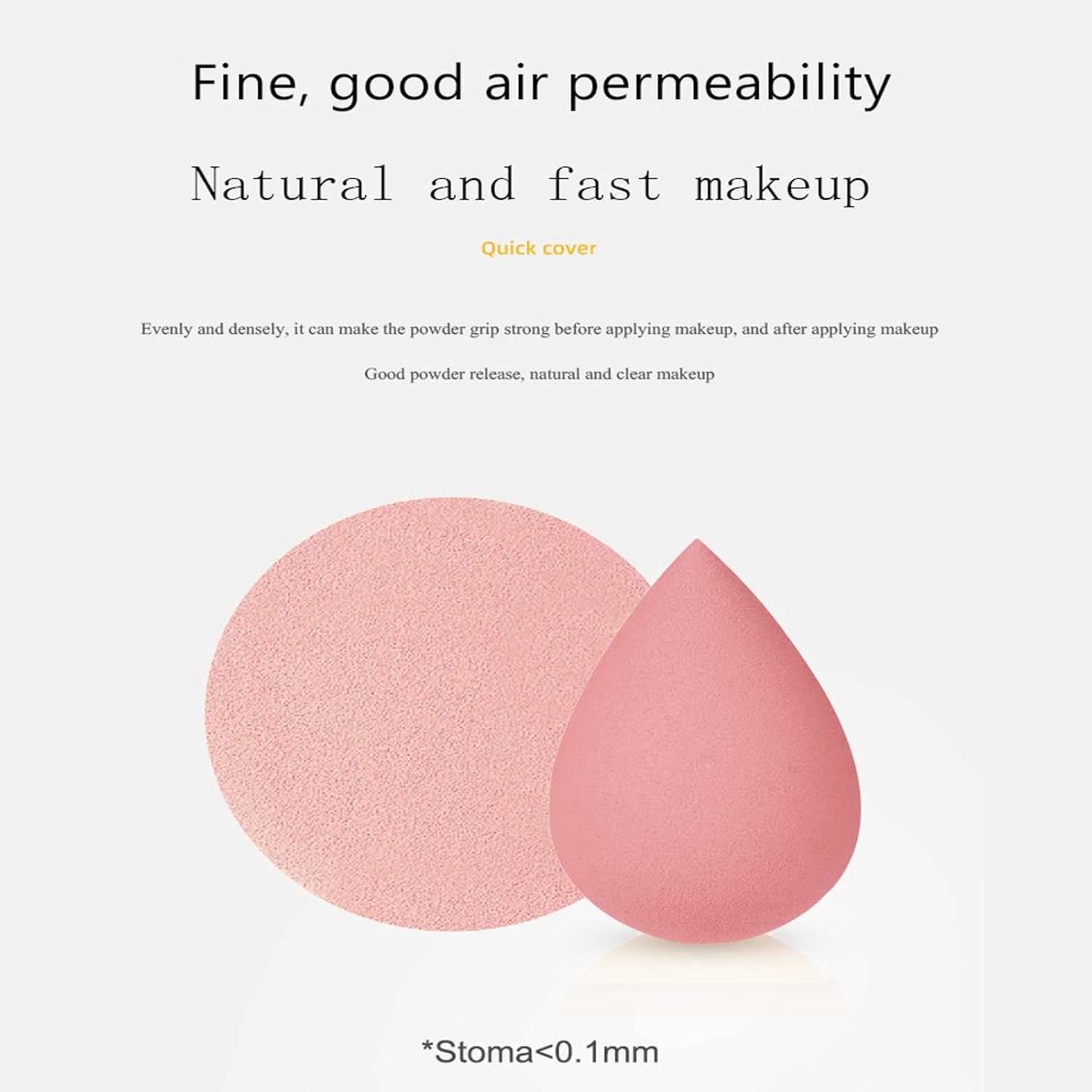 7 Pcs Multi-color Makeup Sponge Set, Foundation Blending Beauty Blender, Flawless for Liquid Creams and Powders - Image 7