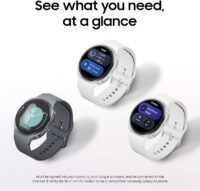 Samsung Galaxy Watch 8 (2025) 40mm Bluetooth Smartwatch, Cushion Design, Fitness Tracker, Sleep Coaching, Running Coach, Energy Score, Heart Rate Tracking, Silver [US Version, 2 Yr Warranty] - Image 6