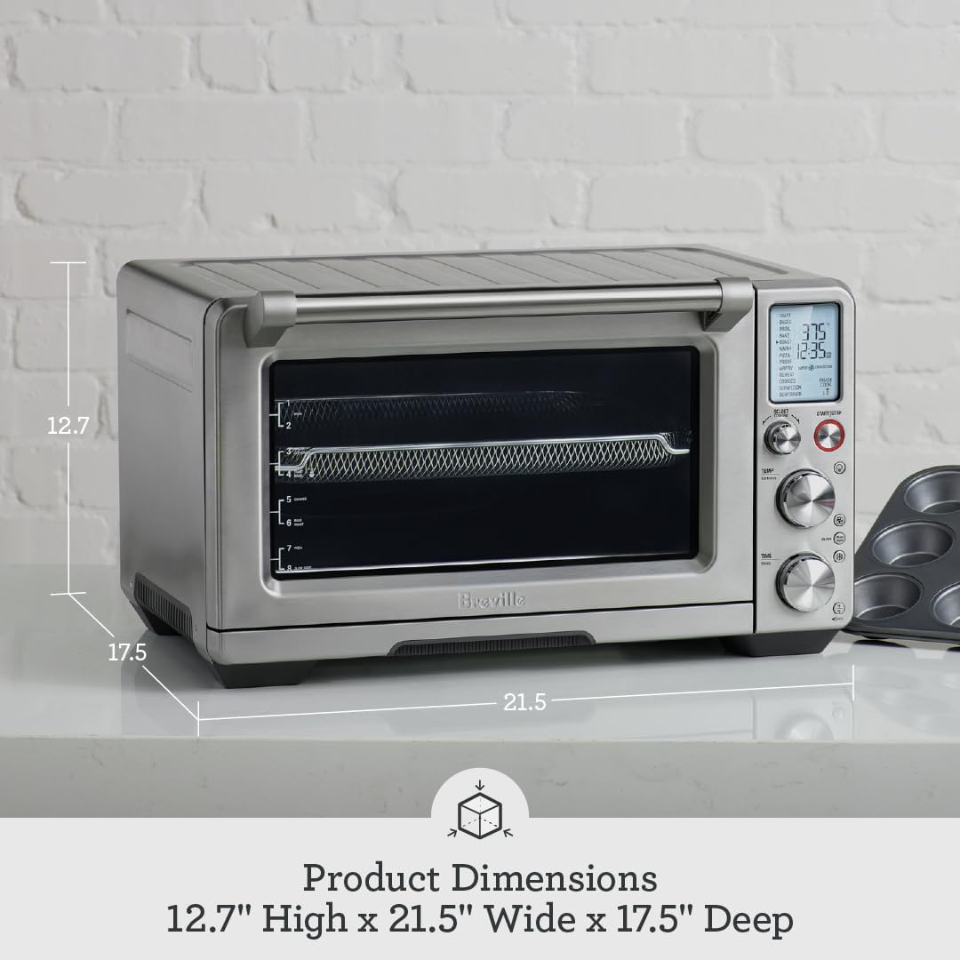 Breville BOV900BSS Smart Oven Air Fryer Pro and Convection Oven, Brushed Stainless Steel - Image 5