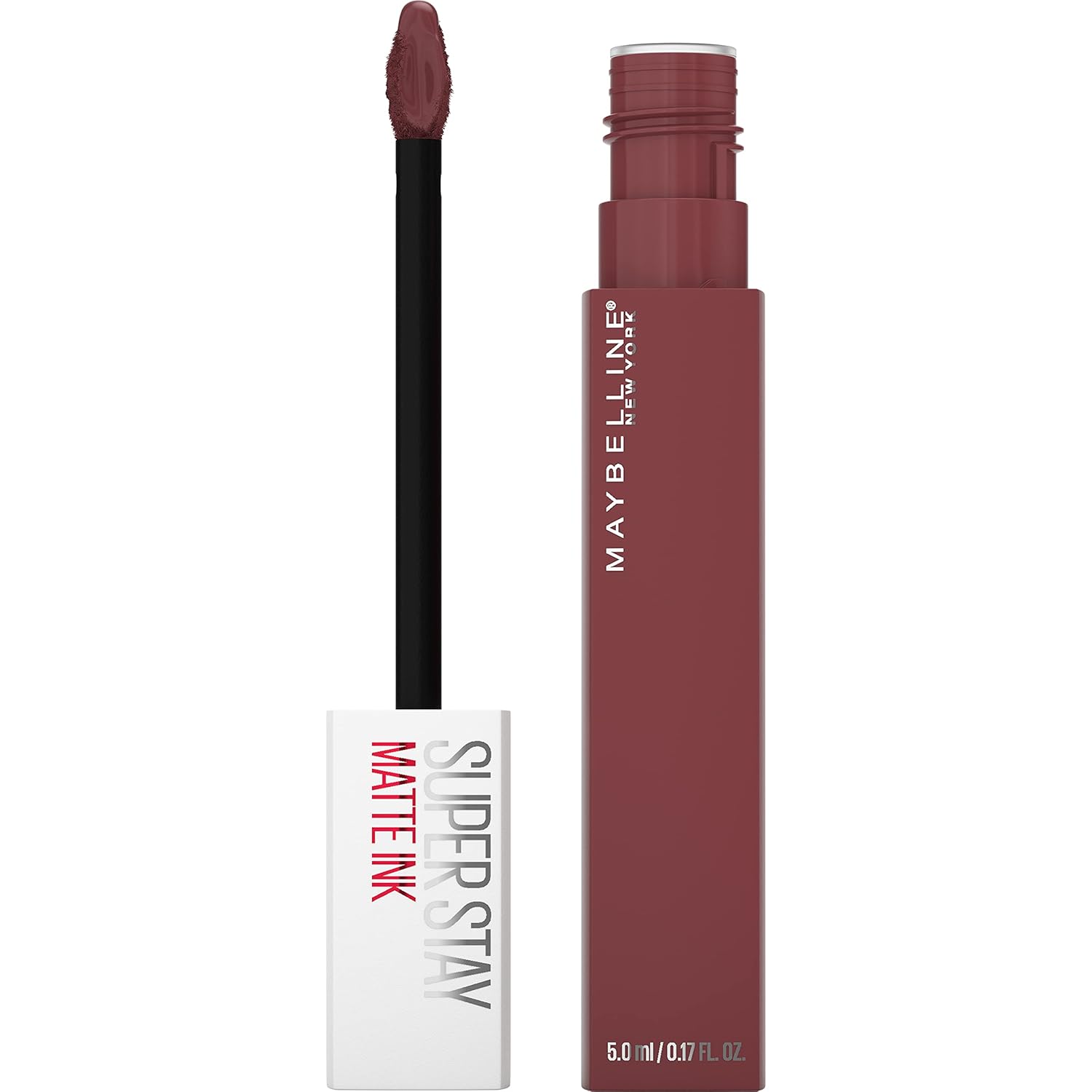 MAYBELLINE Super Stay Matte Ink Liquid Lipstick Makeup Long Lasting High Impact Color Up to 16H Wear Self-Starter Light Red and Hustler Red Brown - Image 5