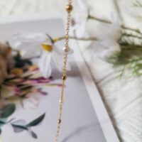 Gold Pearl Necklaces for Women: Dainty Pearl Pendant Necklace Simple 18K Gold Plated Pearl Choker Necklaces Trendy Pearl Jewelry for Women - Image 5