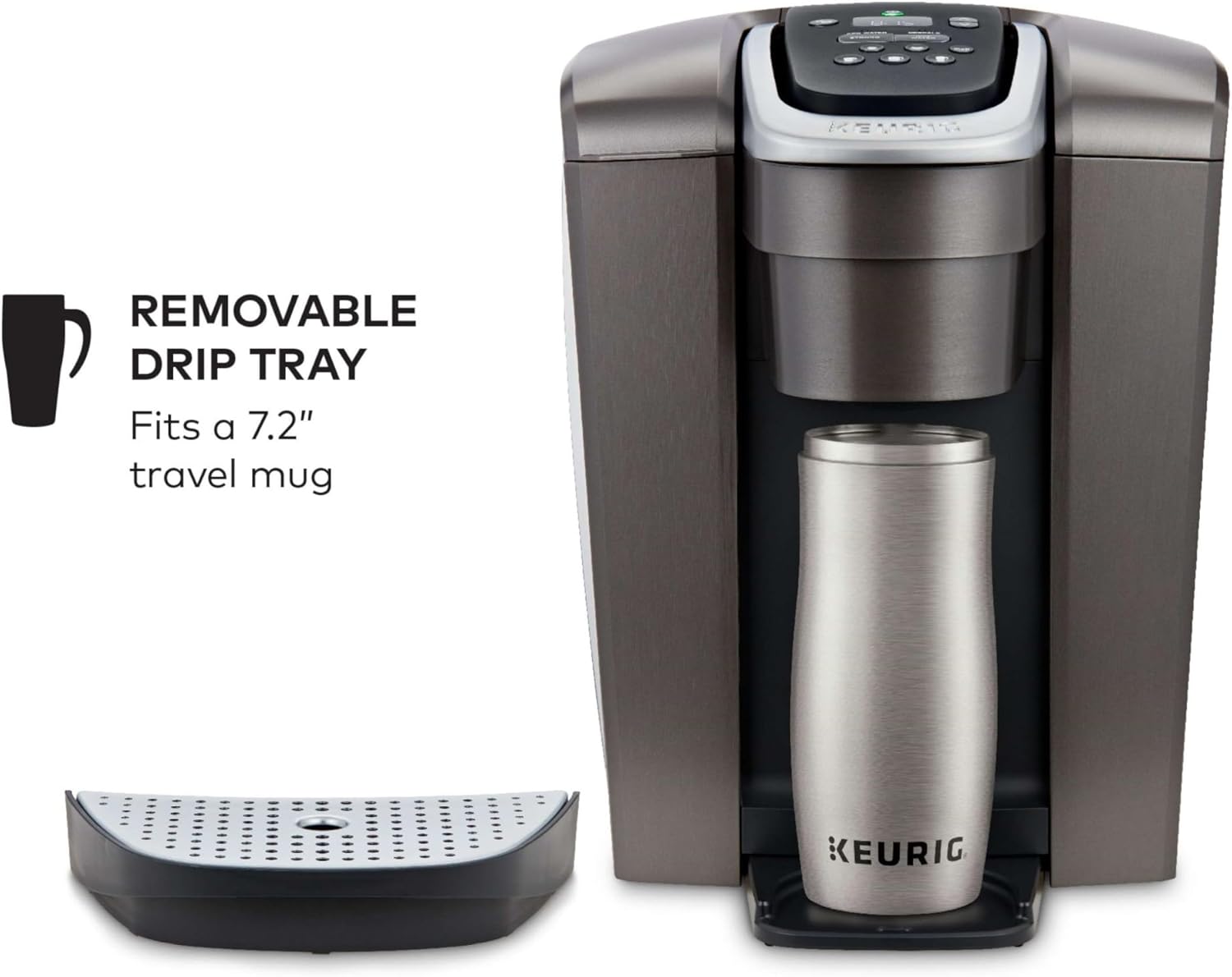 Keurig K-Elite Single Serve K-Cup Pod Coffee Maker, with Strength and Temperature Control, Iced Coffee Capability, 8 to 12oz Brew Size, Programmable,... - Image 4