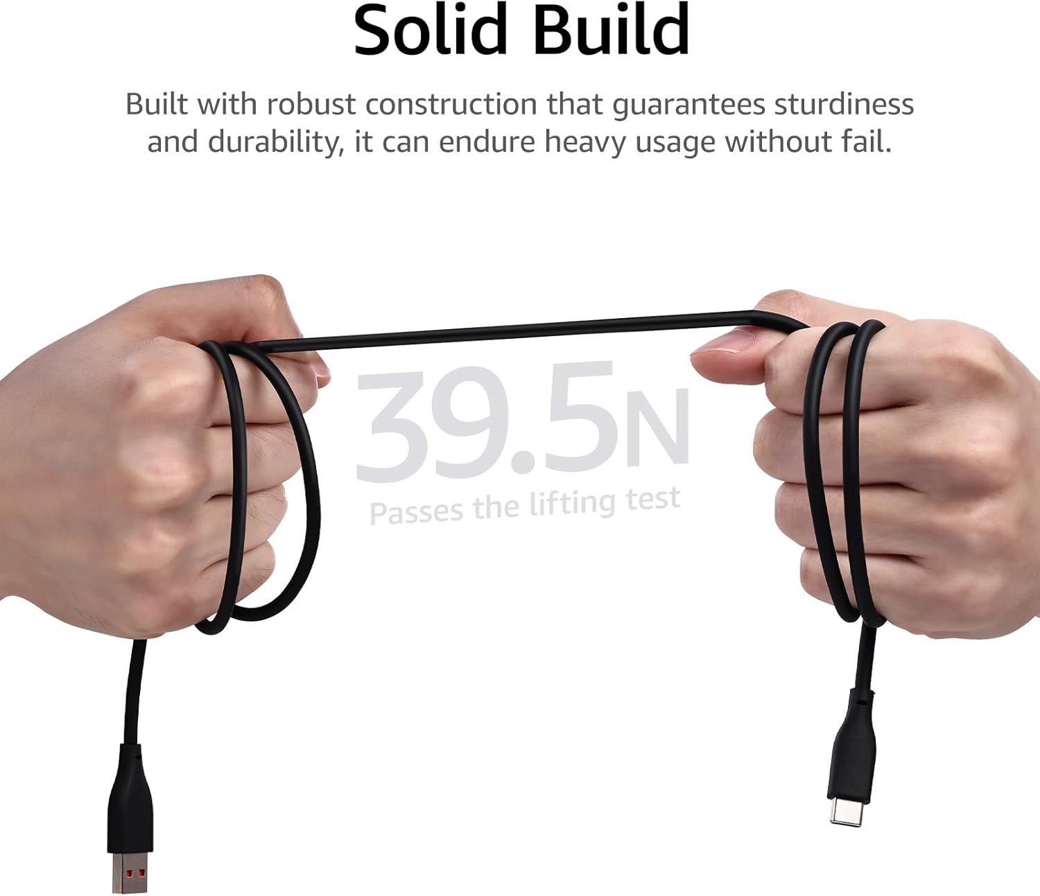 TOZO Hybrid Active Noise Cancelling Wireless Earbuds, USB-C to USB-A Charging Cable HT2 T6 T10 A1 T12 A3 A2 OpenEgo OpenBuds NC2 NC7 NC9 Earbuds, - Image 2