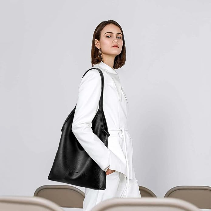 Montana West Slouchy Hobo Bags for Women Soft Designer Shoulder Purses Ladies Top Handle Handbag - Image 2