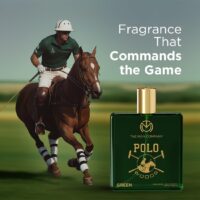 Polo Green EDP for men 3.4 Fl Oz | Premium Perfume | Long-lasting Fragrance | Perfect for Men | Peach, Lavender & Patchouli | Made with Essential Oils - Image 3