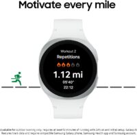 Samsung Galaxy Watch 8 (2025) 40mm Bluetooth Smartwatch, Cushion Design, Fitness Tracker, Sleep Coaching, Running Coach, Energy Score, Heart Rate Tracking, Silver [US Version, 2 Yr Warranty] - Image 9
