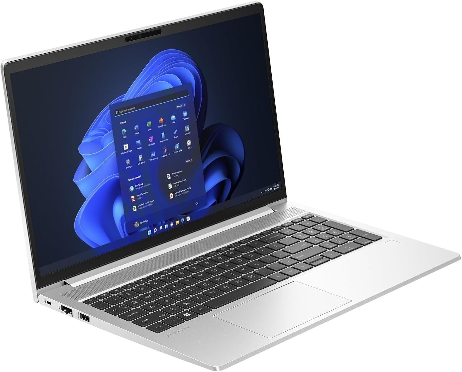 HP ProBook 450 G10 Business Laptop (15.6" FHD Anti-Glare, Intel 10-Core i5-1334U, 16GB RAM, 512GB SSD, (Beats i7-1255U)) Backlit KB, Webcam, Ethernet, Wi-Fi 6E, Win 11 Pro w/ AI Copilot, Silver - Image 2