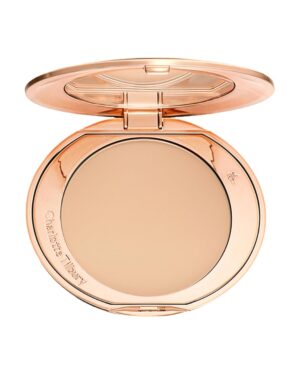 Charlotte Tilbury Airbrush Flawless Finish Setting Powder - Pore-Blurring Pressed Powder for Face Makeup to Minimize Shine with a Soft-Focus Finish