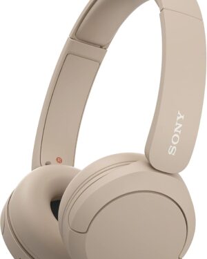 Sony Wireless Bluetooth Headphones - Up to 50 Hours Battery Life with Quick Charge Function, On-Ear Model - WH-CH520C.CE7 - Limited Edition - Cappuccino/Beige