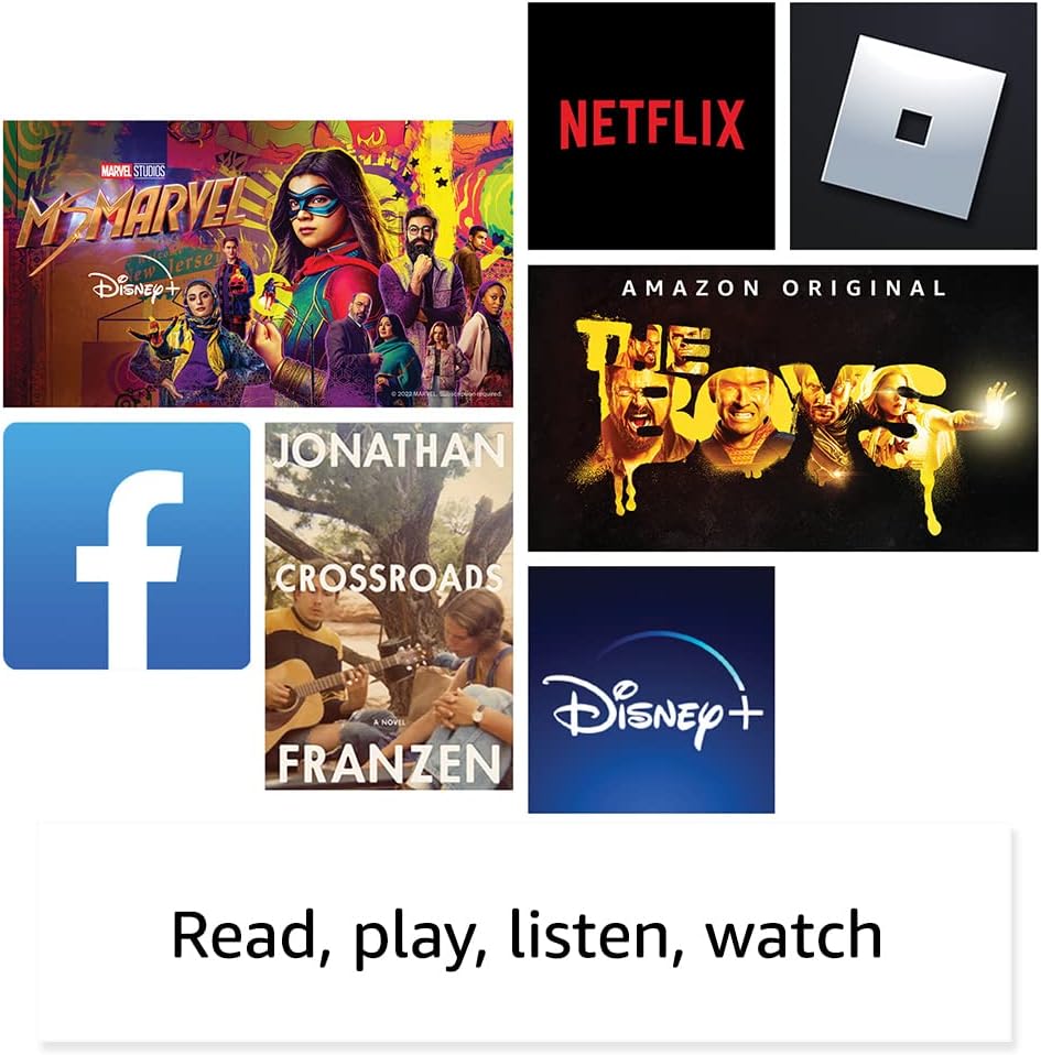 Amazon Fire HD 8 Plus tablet, 8" HD Display, 64 GB, bundle with Wireless Charging Dock - (2022 release), Gray - Image 2