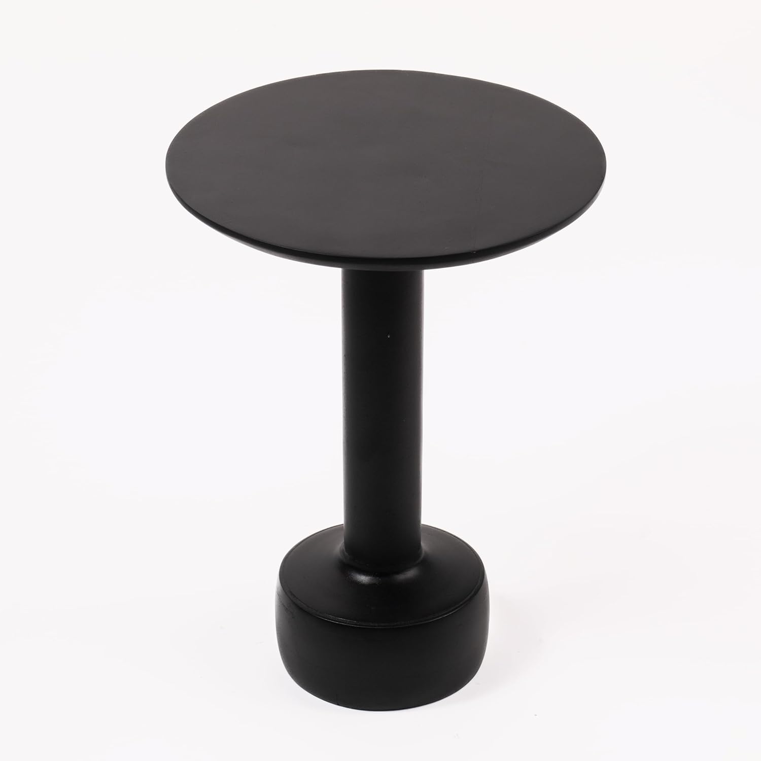 Tribesigns 47-Inch Round Dining Table for 4, Farmhouse Wood Kitchen Table with Gold Metal Base, Circle Dinner Table Dining Room Table for Kitchen, Living Room, Rustic Brown - Image 4