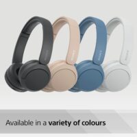 Sony Wireless Bluetooth Headphones - Up to 50 Hours Battery Life with Quick Charge Function, On-Ear Model - WH-CH520C.CE7 - Limited Edition - Cappuccino/Beige - Image 4