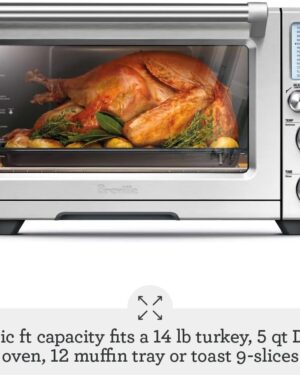 Breville BOV900BSS Smart Oven Air Fryer Pro and Convection Oven, Brushed Stainless Steel