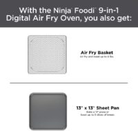 Ninja Foodi 9-in-1 Digital Oven Air Fry, Air Roast/ Broil, Bake, Bagel, Toast, Dehydrate, Keep Warm, and Reheat - Stainless Steel - Image 6