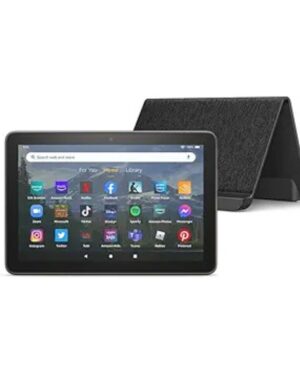 Amazon Fire HD 8 Plus tablet, 8" HD Display, 64 GB, bundle with Wireless Charging Dock - (2022 release), Gray