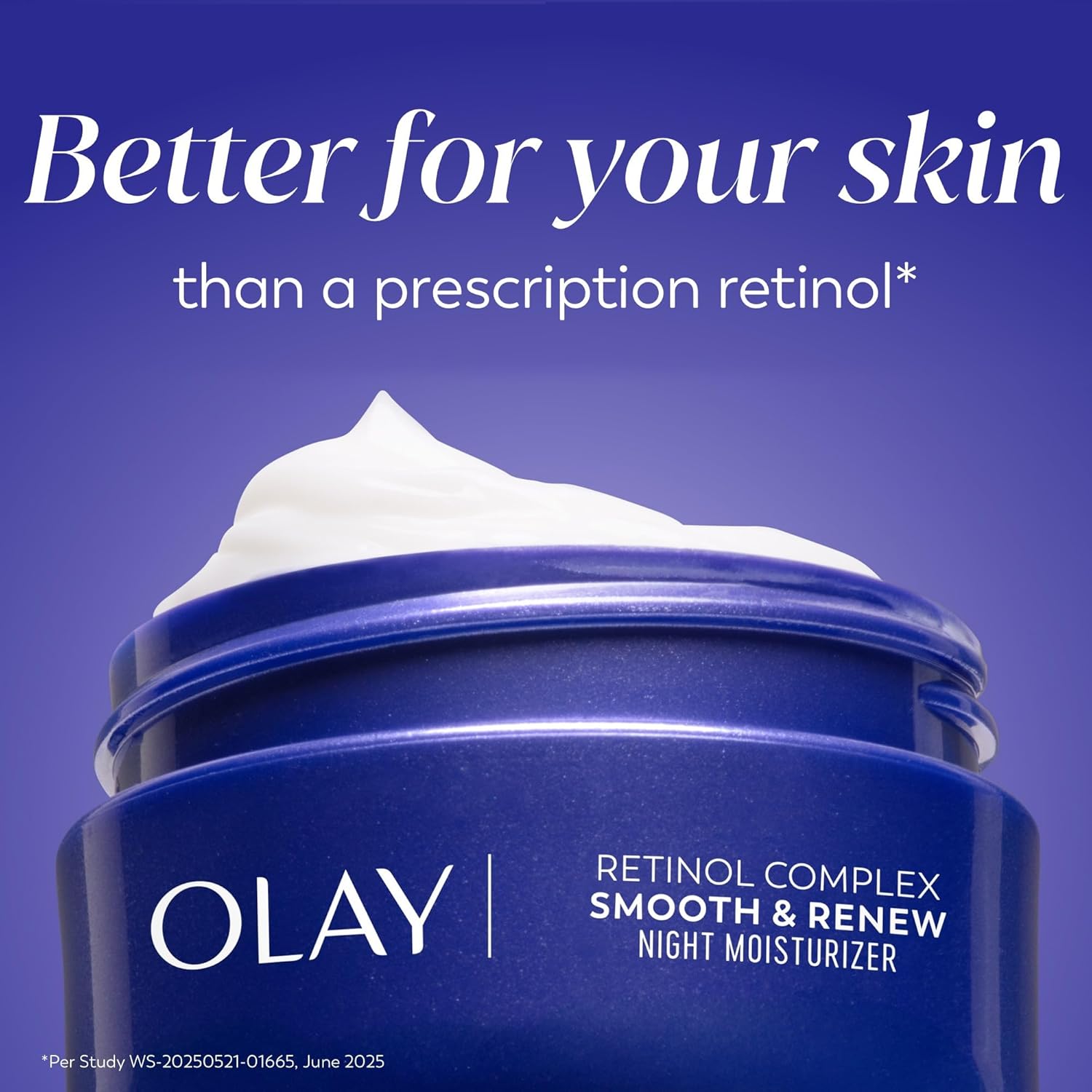 Olay Regenerist Retinol Face Moisturizer, Smooth & Renew Cream for Women, Fragrance-Free - Anti-Aging, Anti-Wrinkle, Fine Lines, Tightening, Brightening - Recyclable Eco Jar, Non-Greasy, 2 Oz - Image 7
