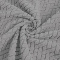 Easy-Going Stretch Jacquard Couch Cover, 1-Piece Soft Sofa Cover, Sofa Slipcover with Anti-Slip Foams, Washable Furniture Protector for Kids, Pets (Sofa, Light Gray1) - Image 2