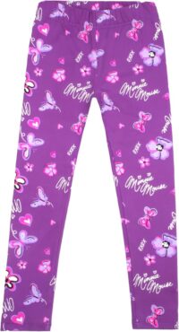 Disney Minnie Mouse Girls Hoodie and Leggings 2-Pack with Attached Zipper Purse, Girls Hooded Sweatshirt and Active Leggings - Image 8