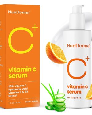 Vitamin C Serum For Face Anti Aging, Brightening, Retinol, Aloe, Hyaluronic Acid, Vitamins E, B3. Boosts Collagen