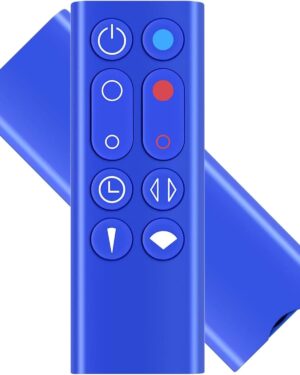 Genuine Remote Control for Dyson AM09 HP00 HP01 Hot+Cool Fan Air Purifier, Compatible 966538-01,966538-02,966538-04,966538-15,967197-13,967197-14, with Magnetic Function, W/O Battery, Blue