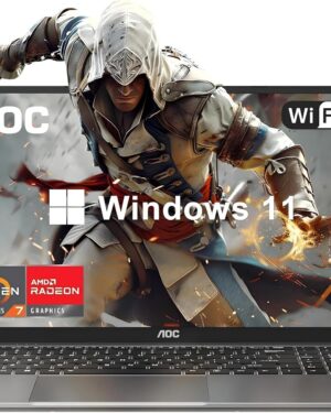 2025 Laptop with AMD Ryzen 7 5700U Processor(8C/16T, Up to 4.3GHz), 16.1“ FHD Display Laptop Computer with Backlit Keyboard, 16GB RAM 512GB NVMe SSD, WiFi 6, HDMI, USB3.2, Type-C, 53Wh Battery