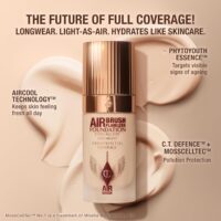 Charlotte Tilbury Airbrush Flawless Matte Foundation - Full Coverage Liquid Makeup with a Natural-Matte Finish - Smoothes & Blurs Pores - Waterproof & Transfer Resistant - Image 9