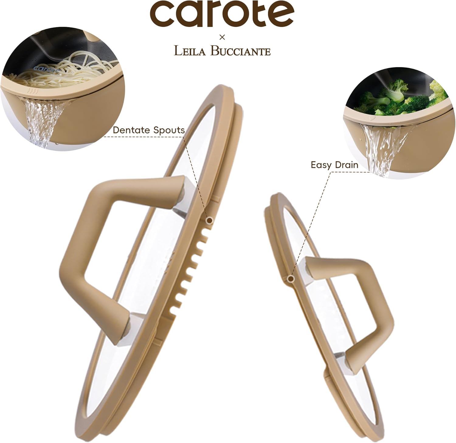 CAROTE 31PCS Pots and Pans Set, Nonstick Cookware Set Kitchen Non Stick Induction Cookware Non-toxic Granite Cooking set - Image 6
