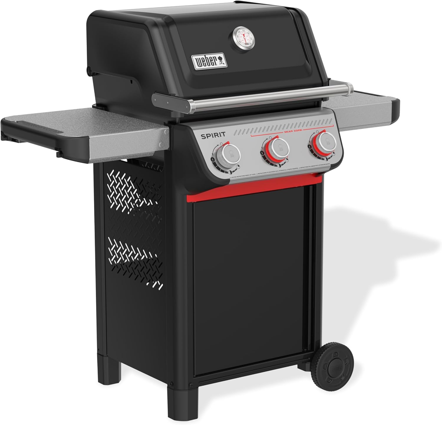 Weber SPIRIT 3-Burner Grill E-325 Liquid Propane Black - Image 2
