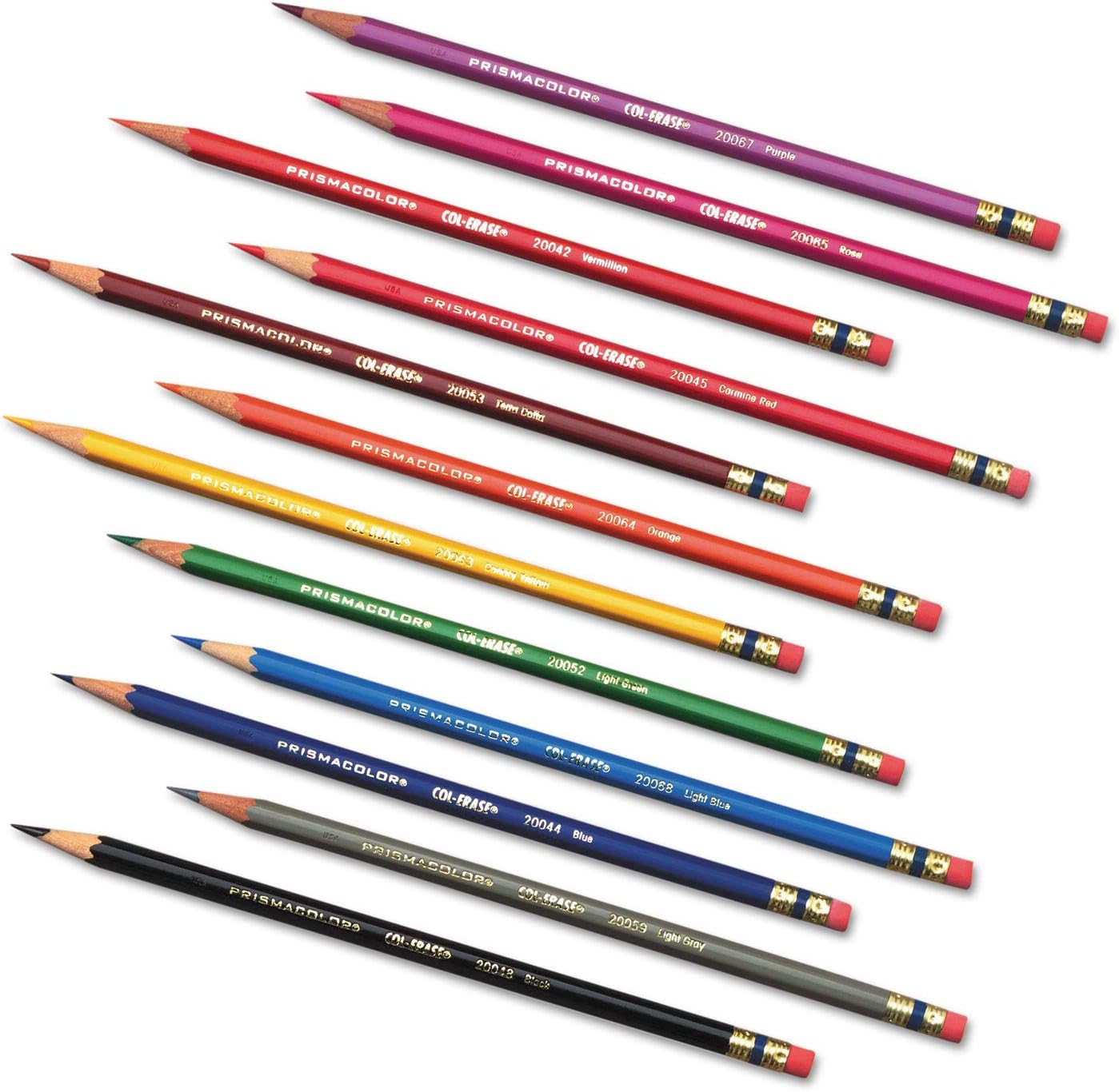 Prismacolor Col-Erase Erasable Colored Pencils, Adult Coloring, 24 Pack - Image 4