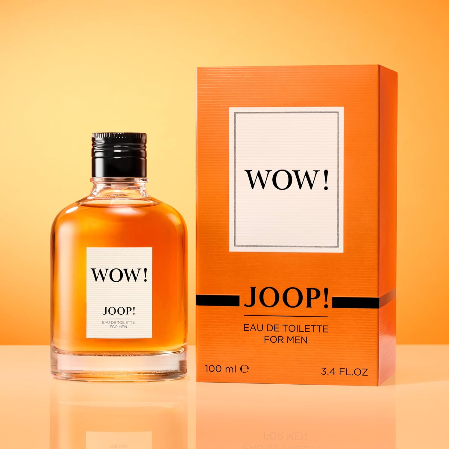 JOOP! Wow! Eau de Toilette – Woody Men's Cologne – With Notes of Cardamom, Bergamot, Vetiver & Vanillla – Luxury Perfumes for Men – Long Lasting Fragrance