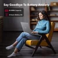 ACEMAGIC 2024 Laptop, 16.1-inch FHD Display Laptop with AMD Ryzen 7 5825U Processor(8C/16T) with Backlit Keyboard,16GB DDR4 512GB M.2 2280 NVMe SSD Laptop Computer,Type-C USB3.2 - Image 8