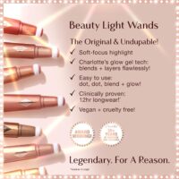 Charlotte Tilbury Beauty Light Wand Liquid Highlighter Makeup - Soft-Focus Highlighter & Blush for Cheeks - Pearlescent, Weightless Radiant Finish - Image 4