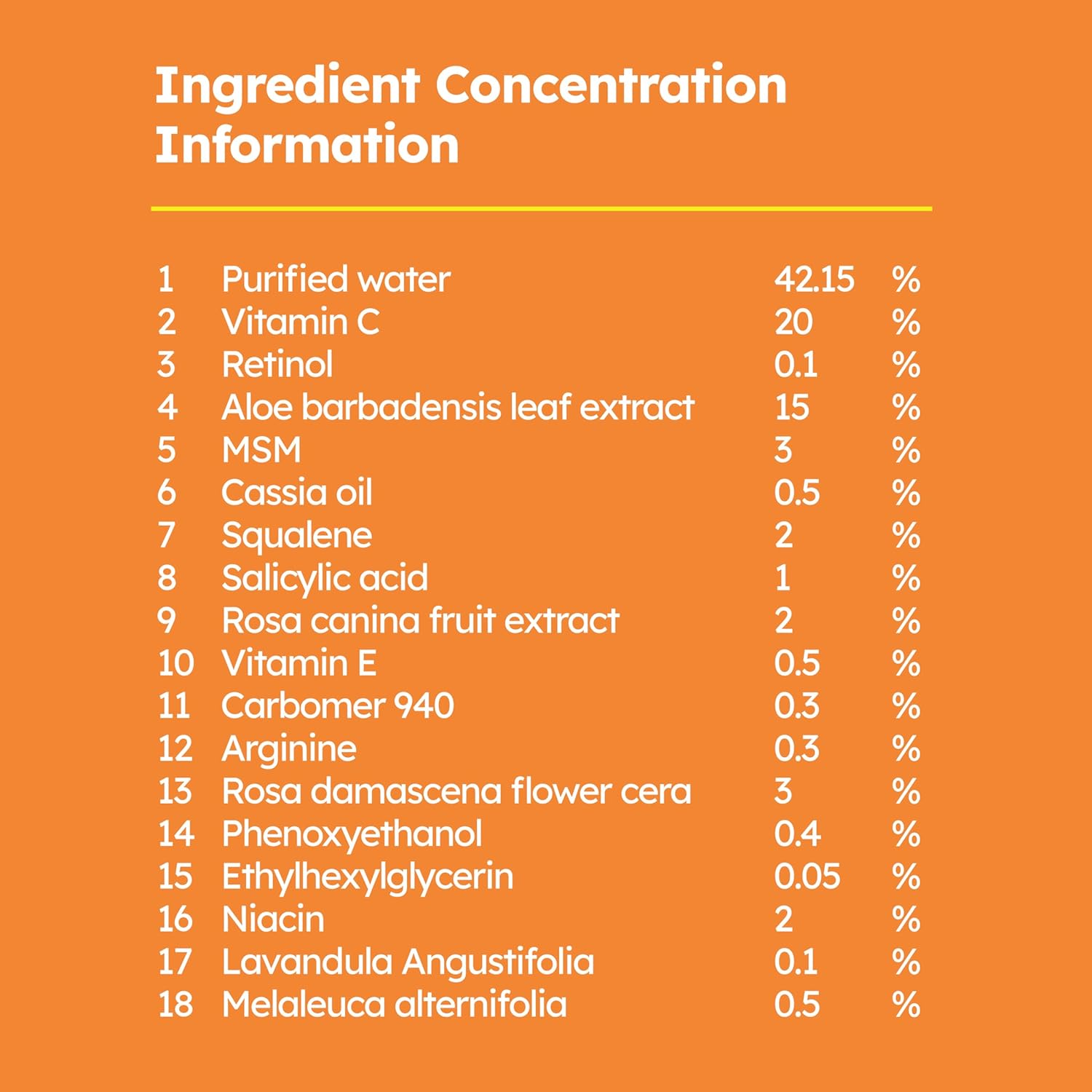 Vitamin C Serum For Face Anti Aging, Brightening, Retinol, Aloe, Hyaluronic Acid, Vitamins E, B3. Boosts Collagen - Image 4