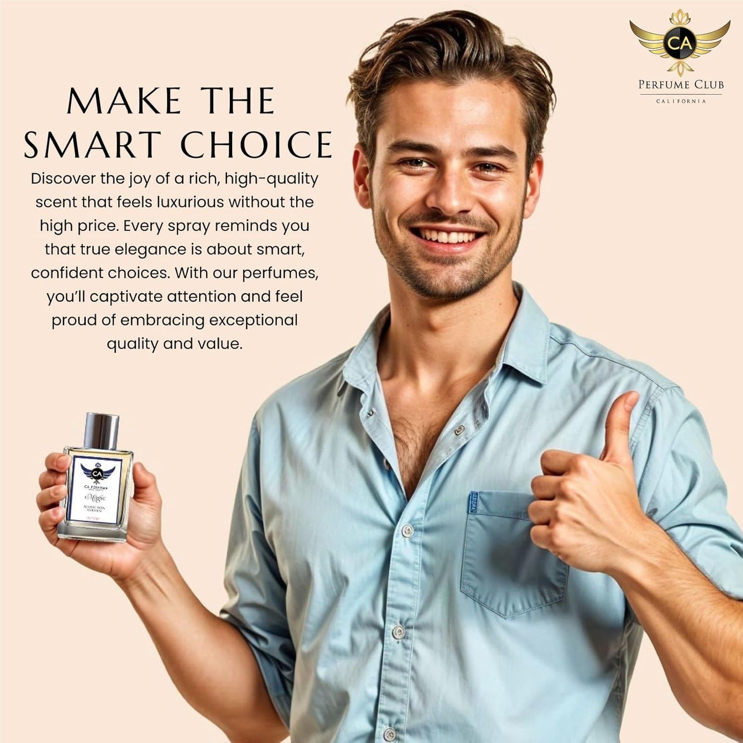 CA Perfume Impression of Jooped Homme for Men Amber Fougere Fragrance Long Lasting Mens Cologne Eau De Parfum 1.7 Fl Oz 50ml - Image 4